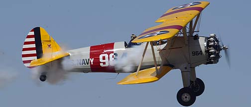 Stearman B75N1 N47964, Copperstate Fly-in, October 22, 2011